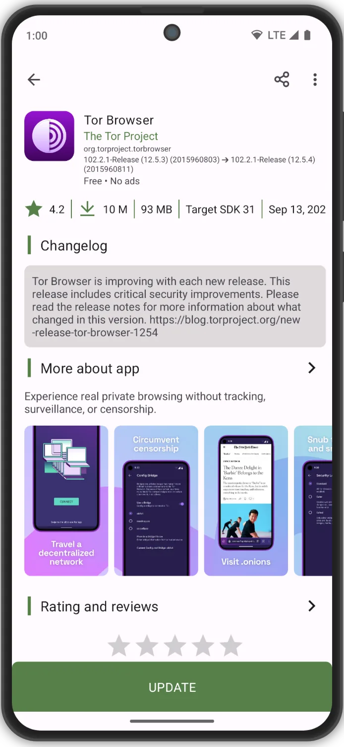 Aurora Store screenshot 3