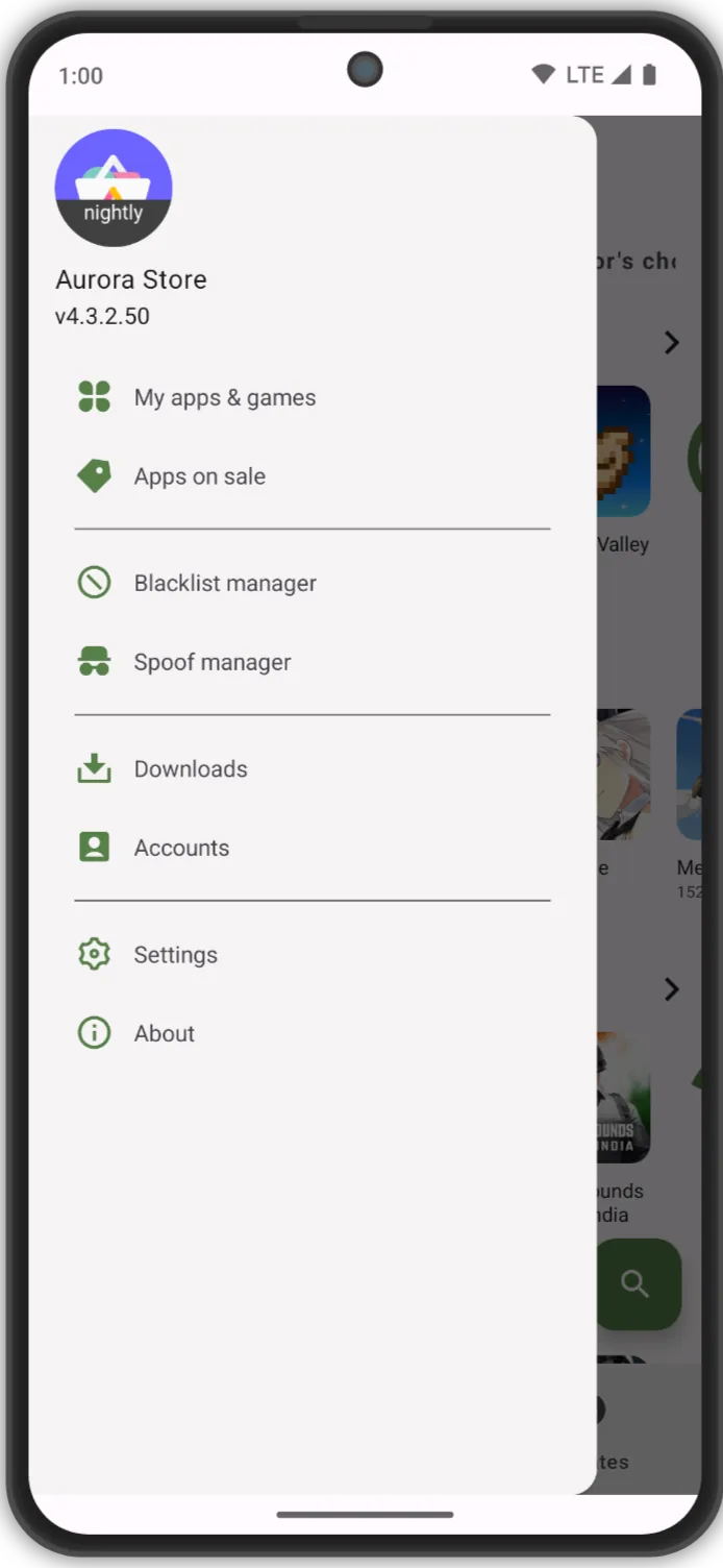 Aurora Store screenshot 5