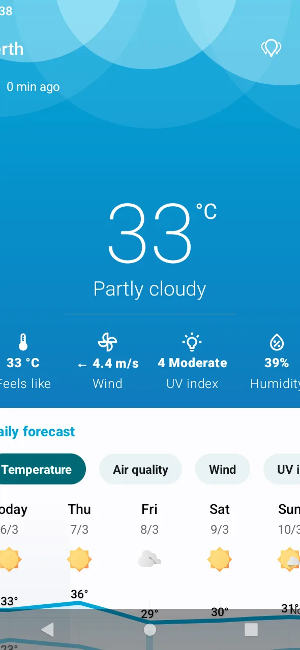 Breezy Weather screenshot 1
