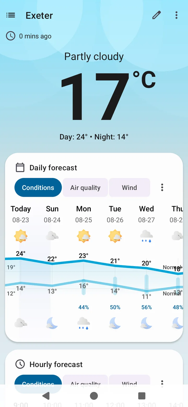 Breezy Weather screenshot 2
