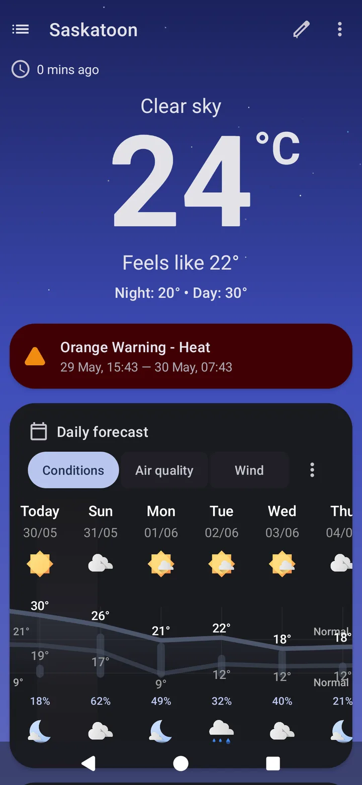 Breezy Weather screenshot 4