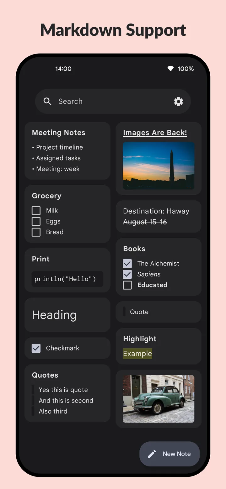 Easy Notes screenshot 1