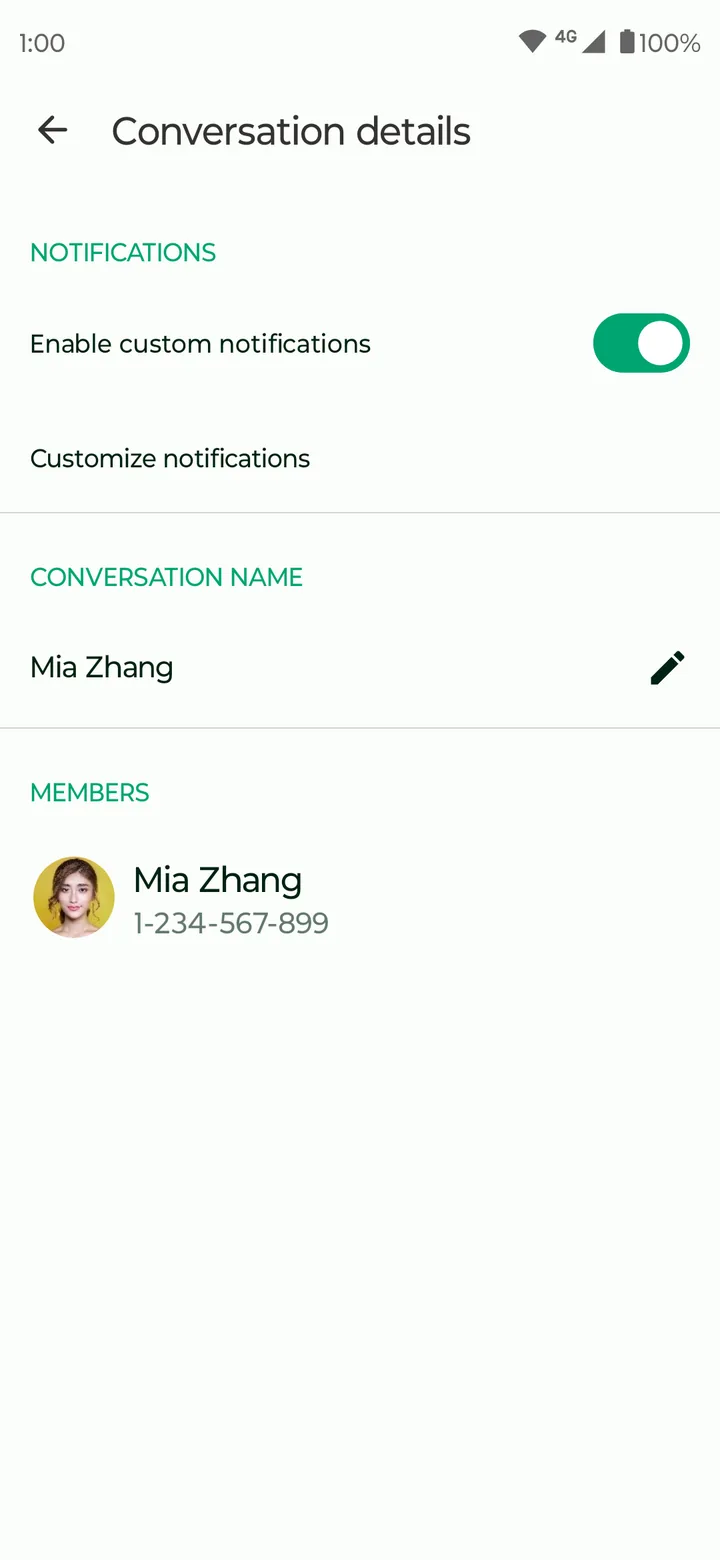 Fossify Messages screenshot 3