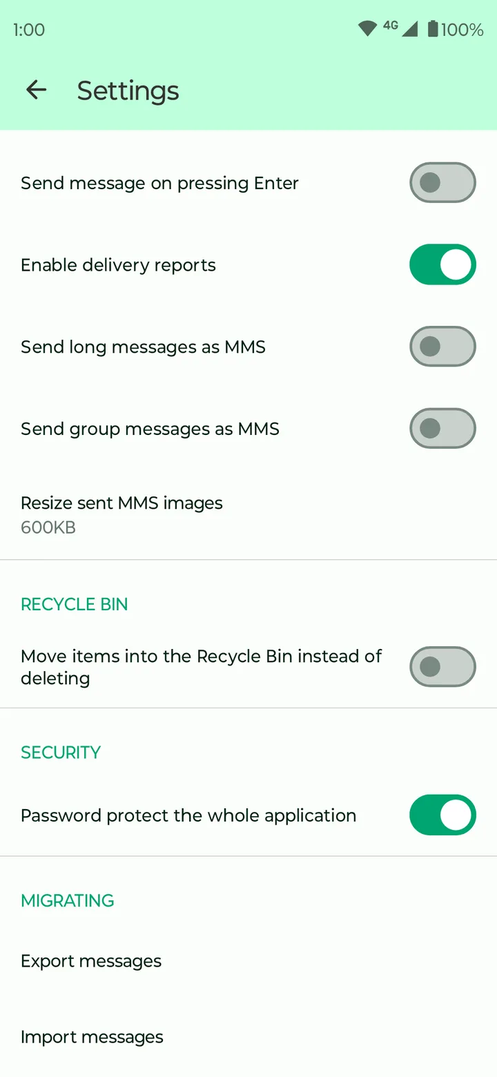 Fossify Messages screenshot 6