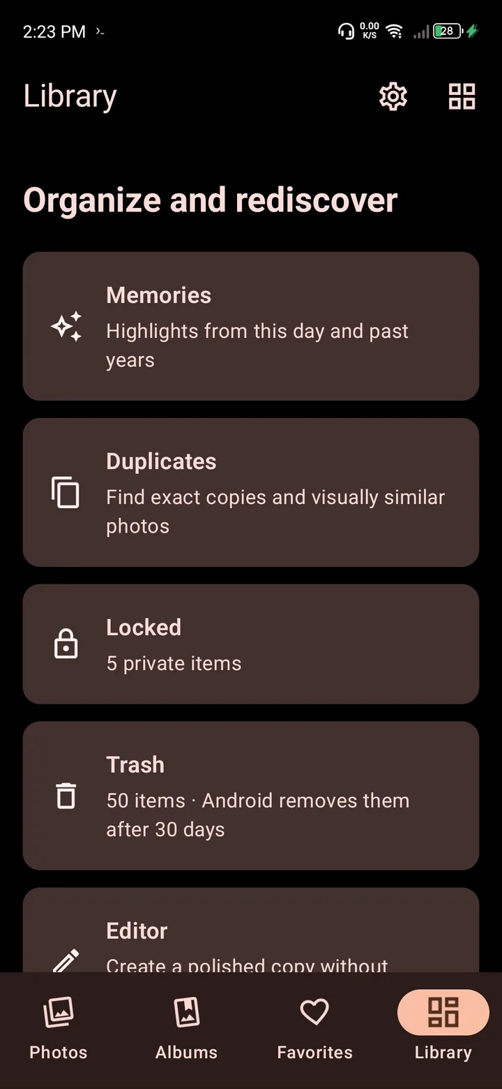 Iris Gallery screenshot 4
