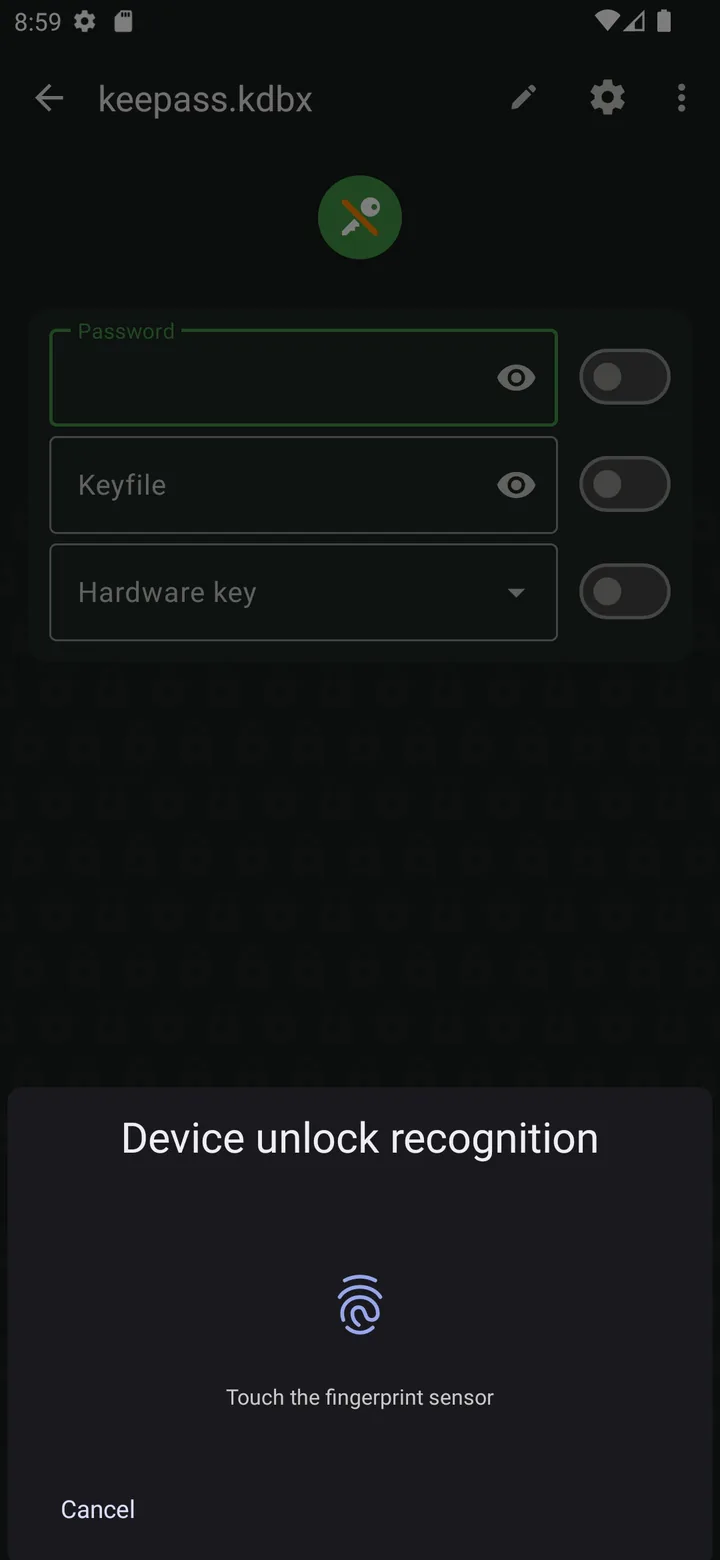 KeePassDX screenshot 3